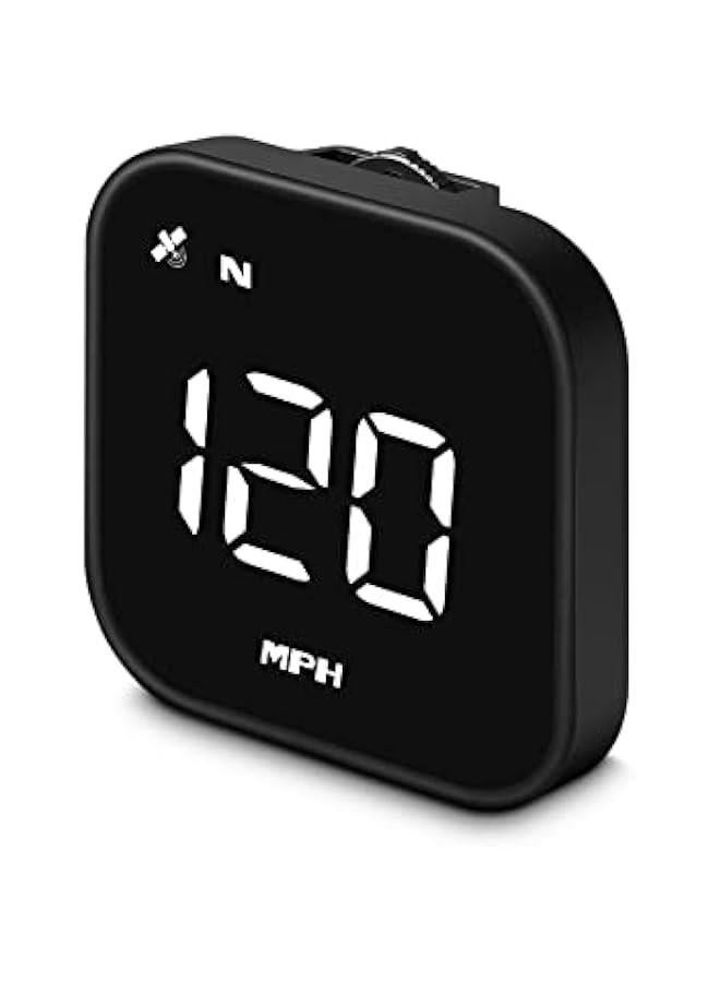 عداد سرعة رقمي G4S GPS، شاشة عرض أمامية جديدة للسيارات HUD مع سرعة رقمية بالميل في الساعة والكيلومتر في الساعة، عالمي للسيارات والشاحنات والسيارات الهجينة الكهربائية - Image 2